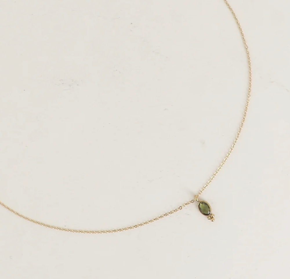 Collier Louise - vert