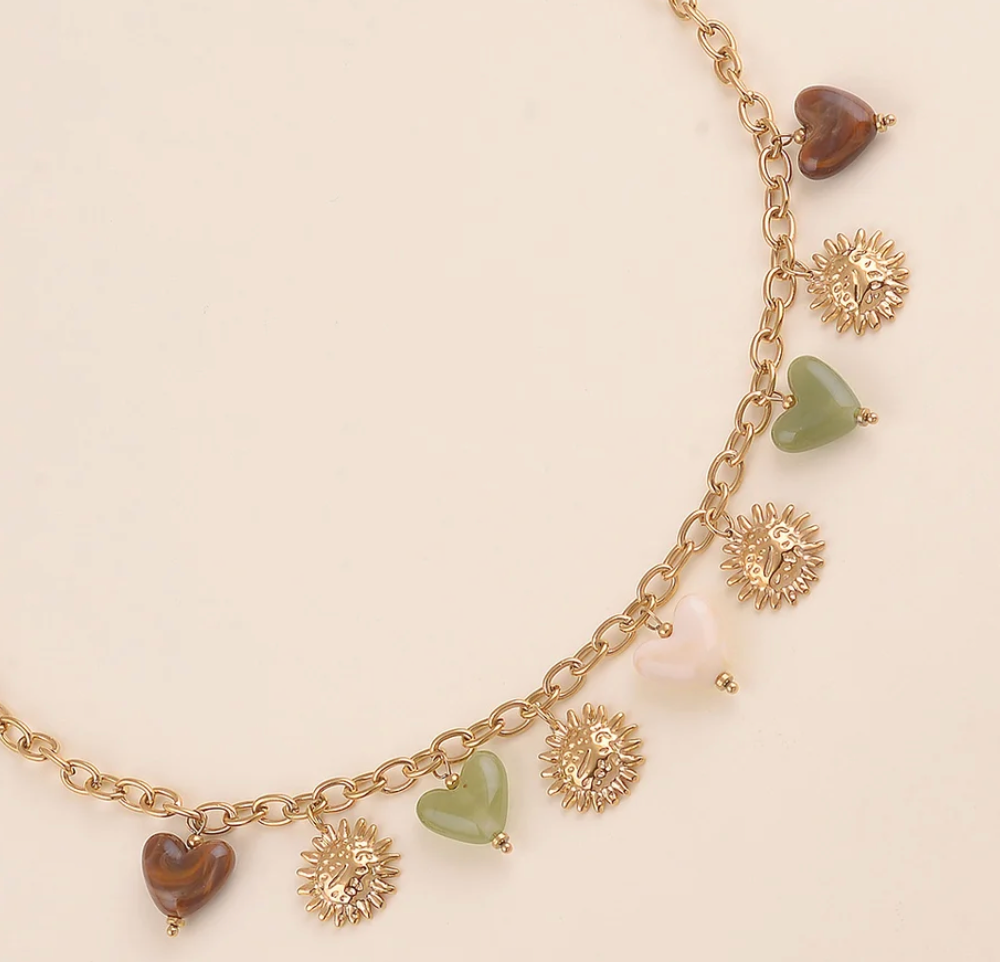Collier fanny - Vert