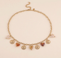 Collier fanny - Marron