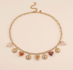 Collier fanny - Marron