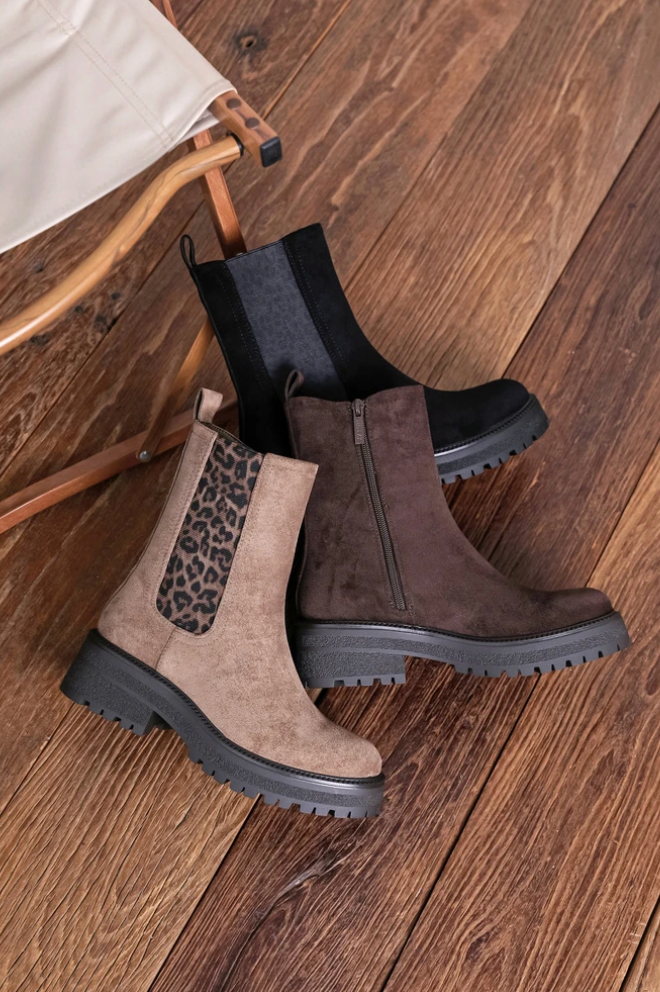 Bottines Malou - Beige