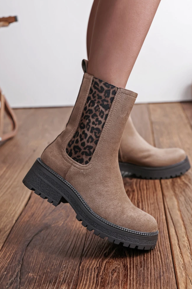 Bottines Malou - Beige