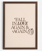 Affiche fall in love