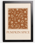 Affiche pumpkin spice