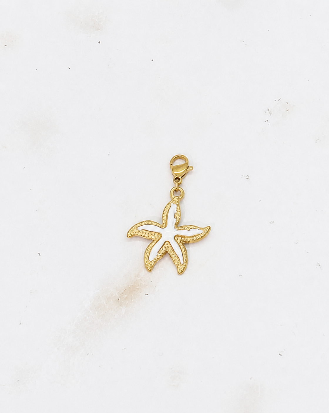 Charms étoile blanc