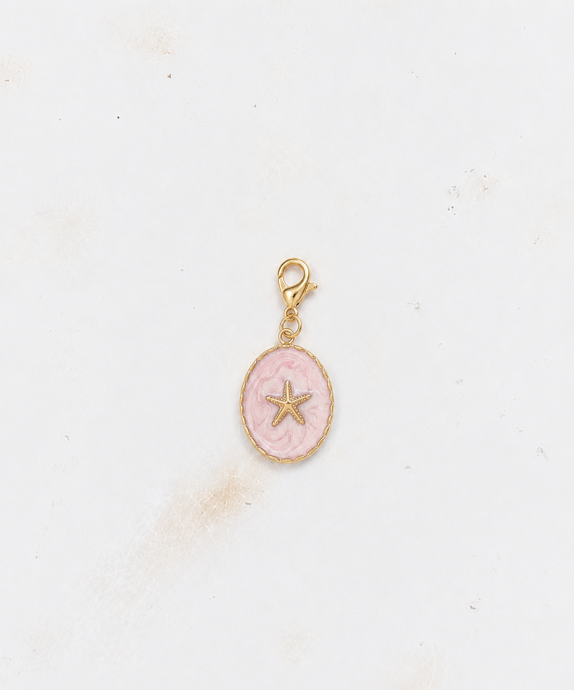 Charms étoile médaillon