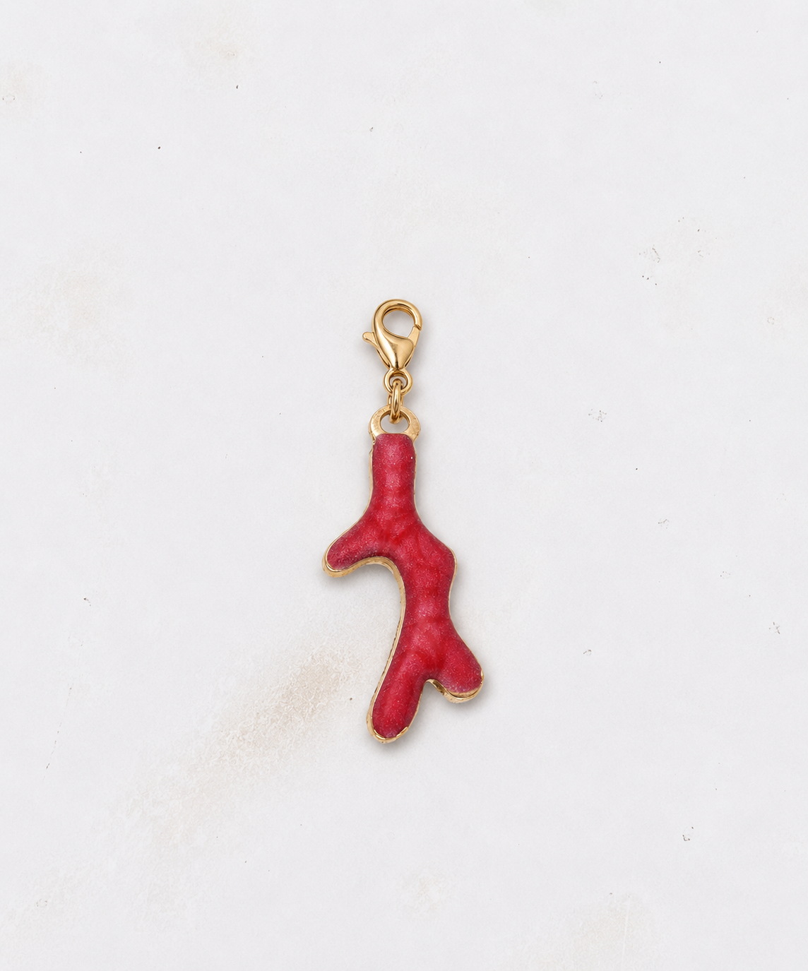 Charms corail vernis