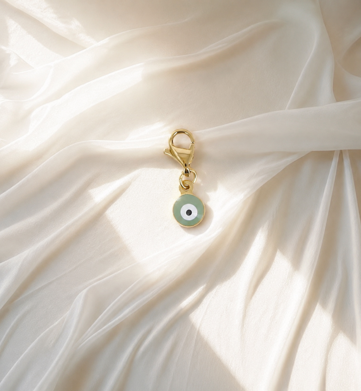 Charms oeil kaki