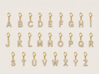Charms alphabet strass