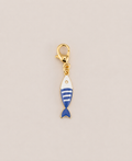 Charms bleu poisson
