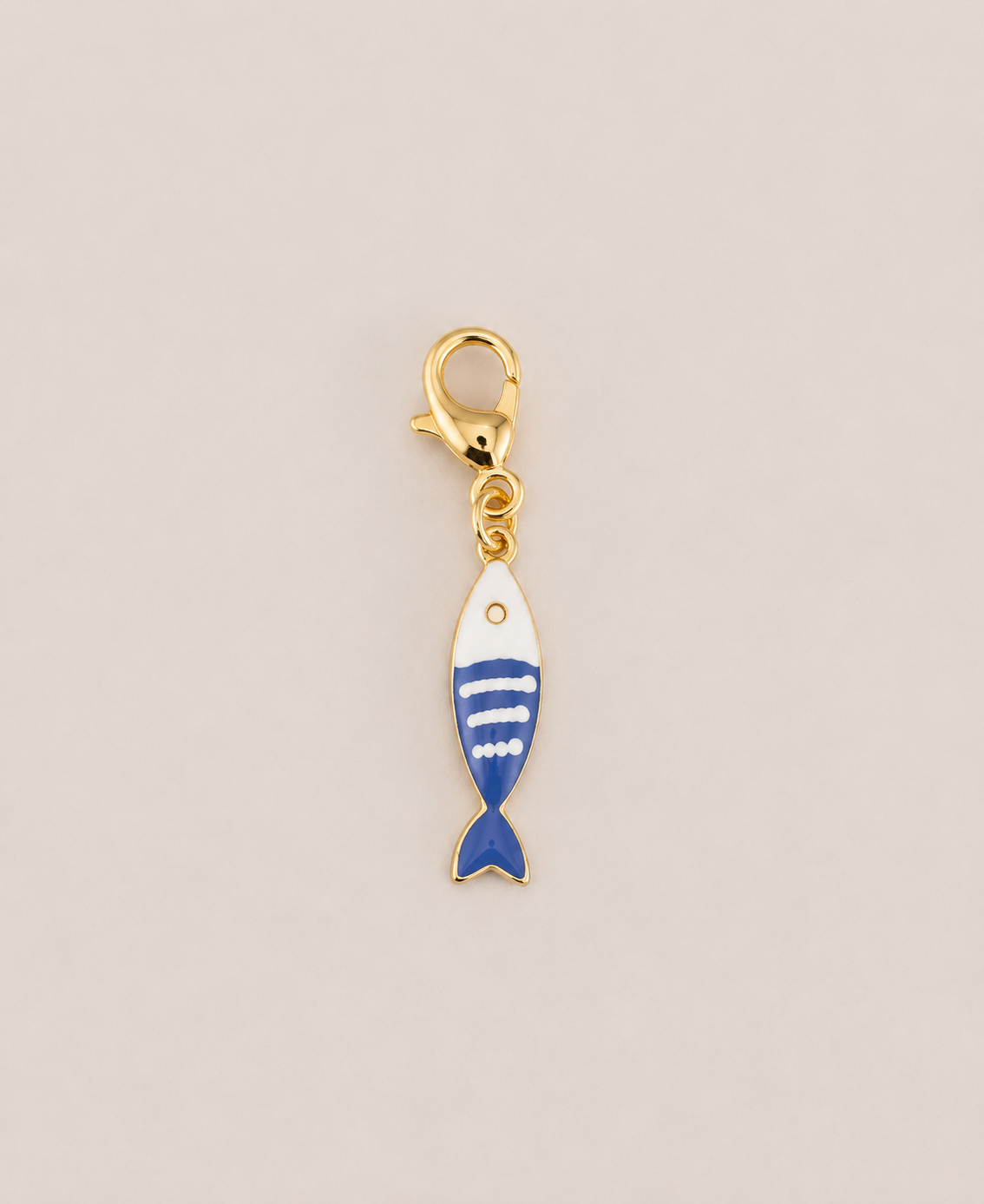 Charms bleu poisson