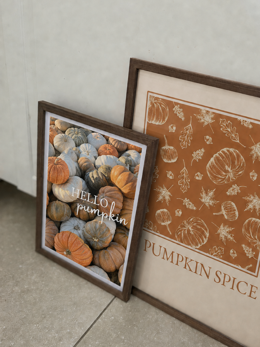 Affiche pumpkin spice