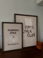 Affiche Coffe lover club