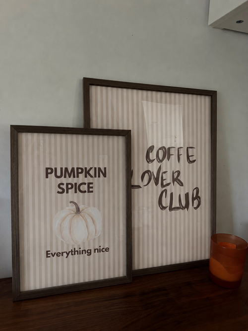 Affiche Coffe lover club