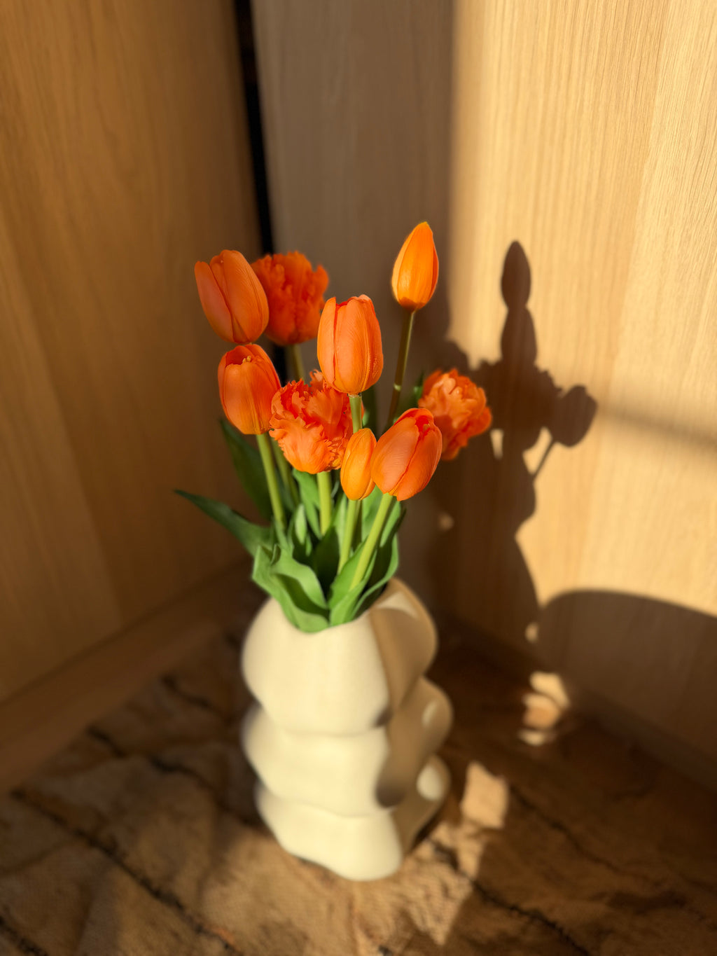 Oranger Blumenstrauß