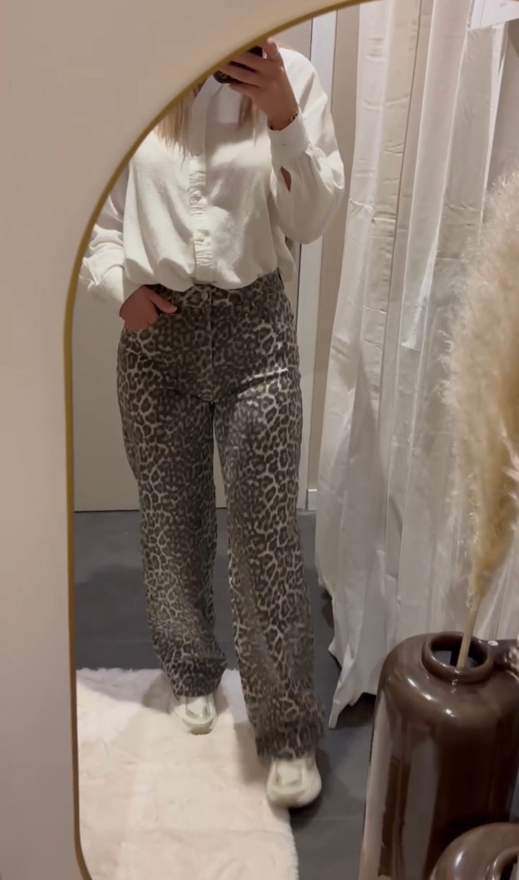 Jeans léopard - Manon