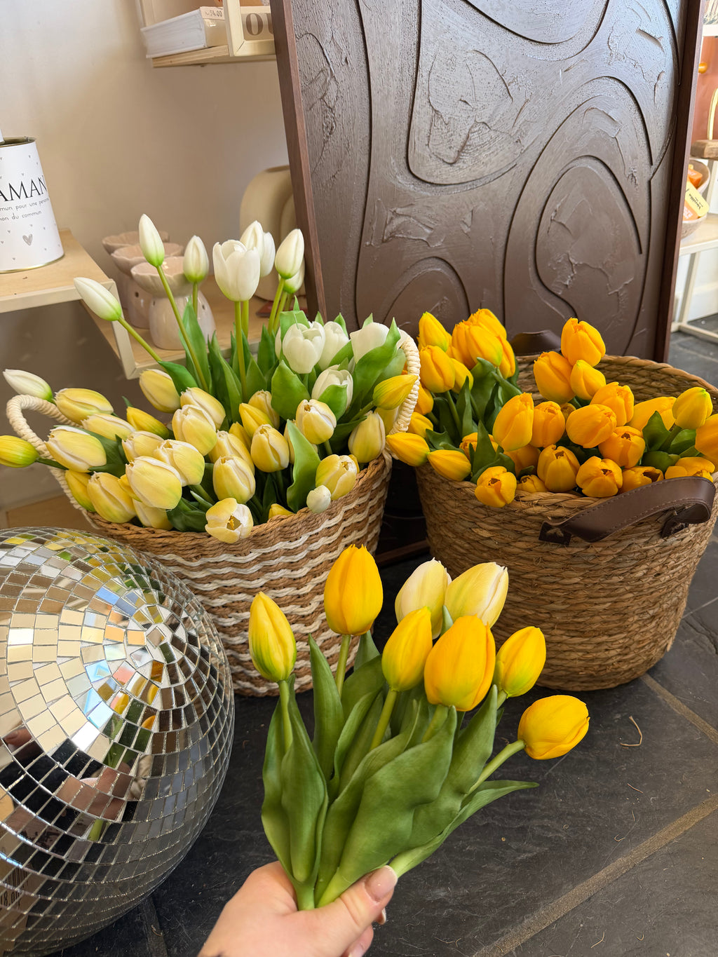 Tulpenstrauß + persönliche Nachricht