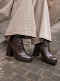 Bottines Paolina - Marron