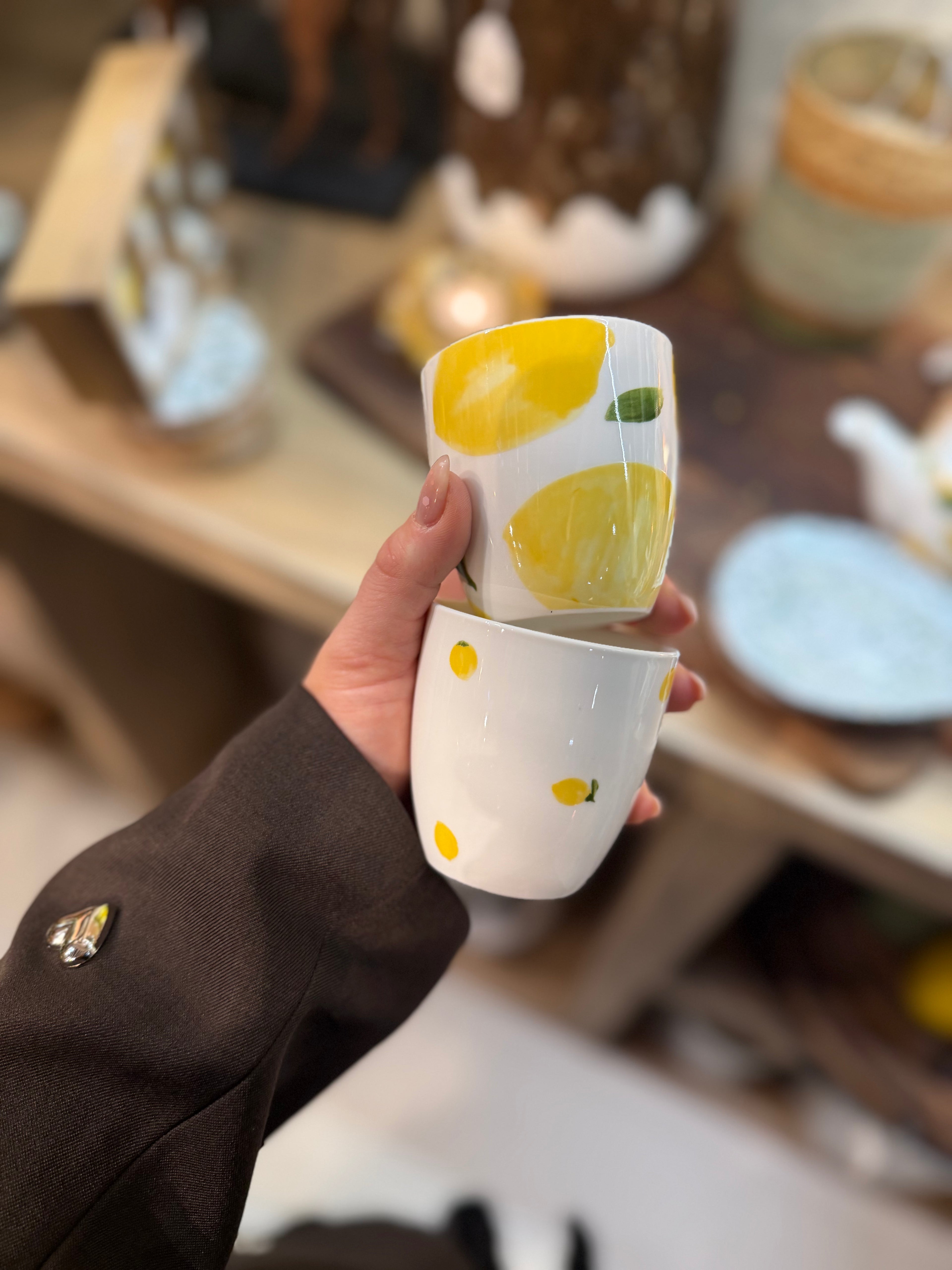 Mugs citrons