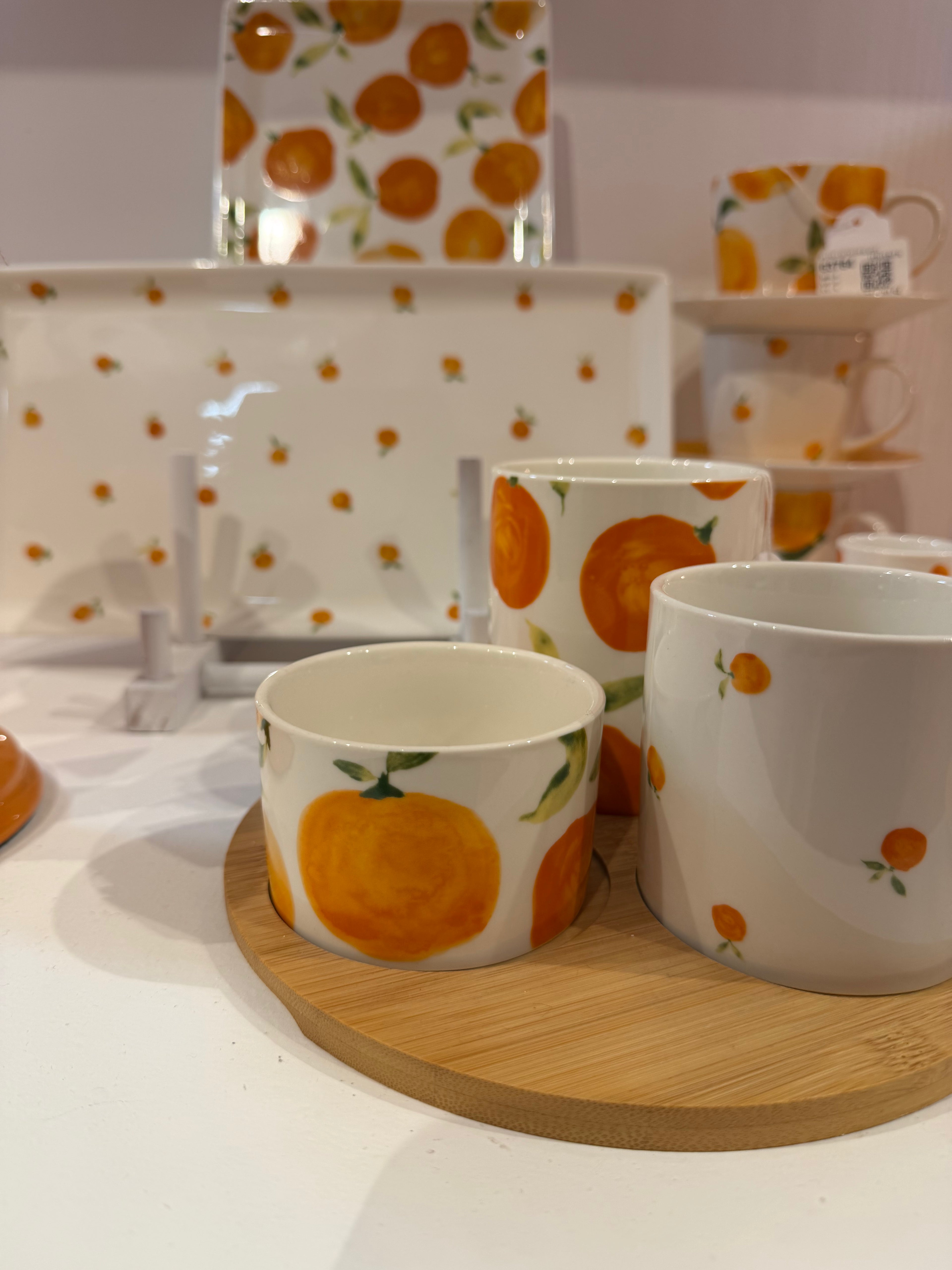 Plat apéro oranges