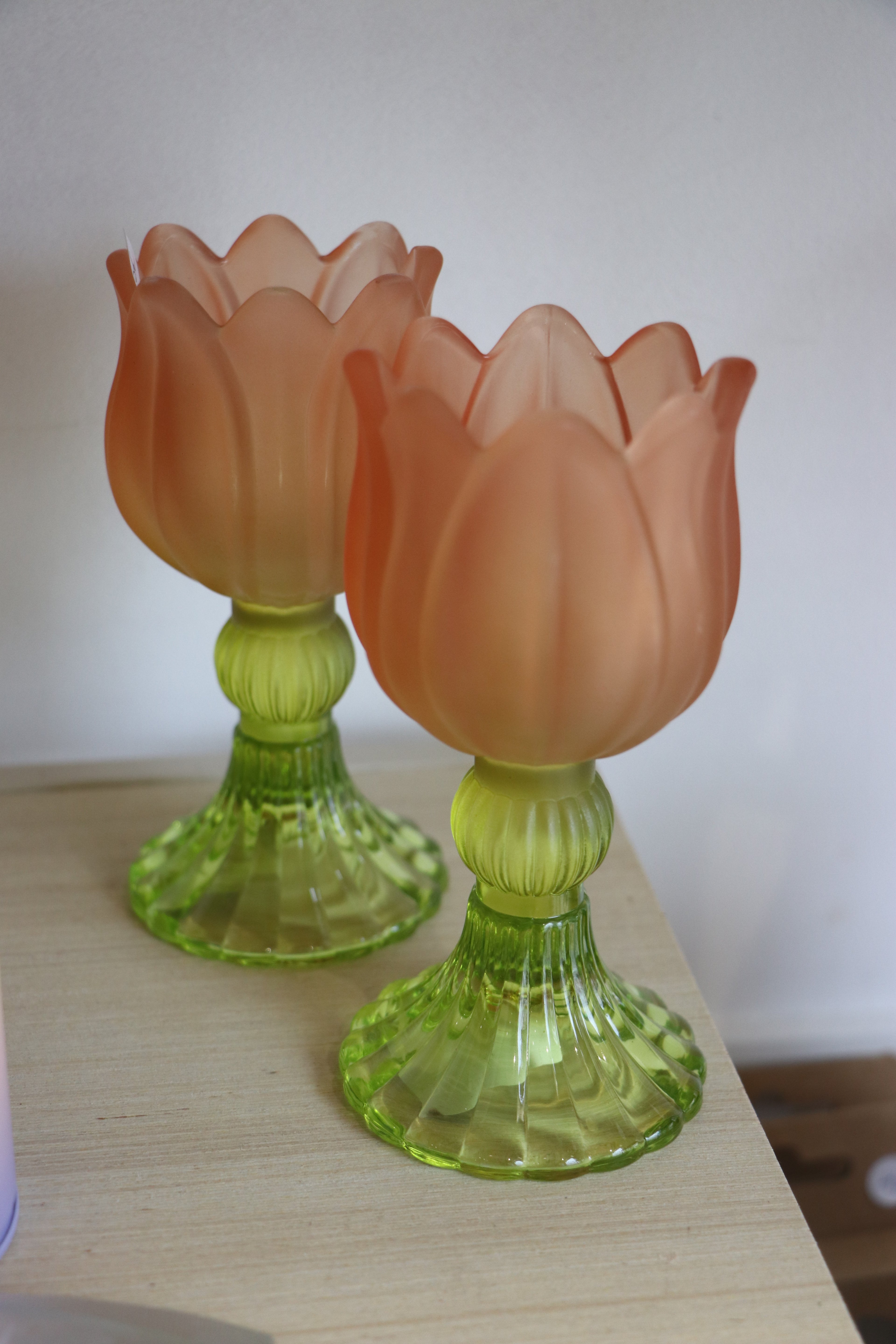 Bougeoir tulipe