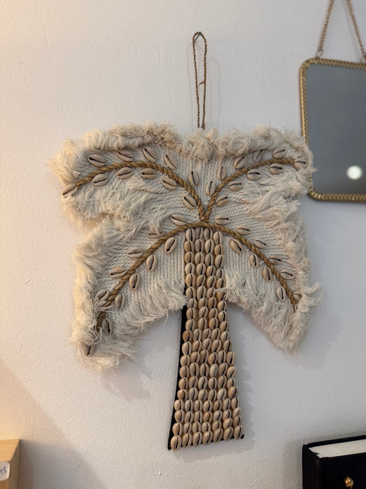 Palmier coquillage + Tissus