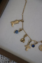 Charms alphabet bubble doré