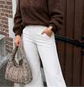 Sac à main bandana - Beige