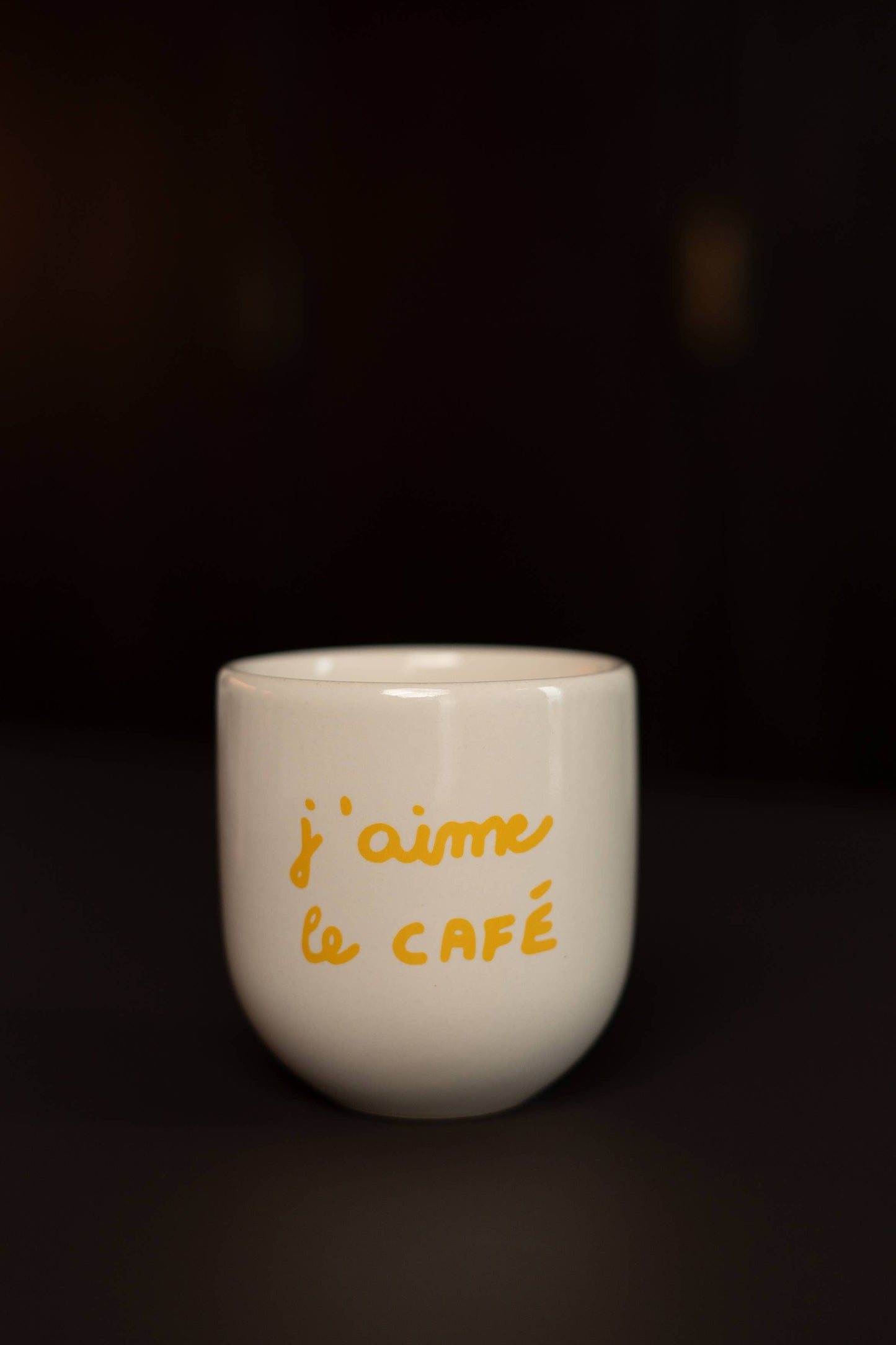 Tasse, j'aime le café