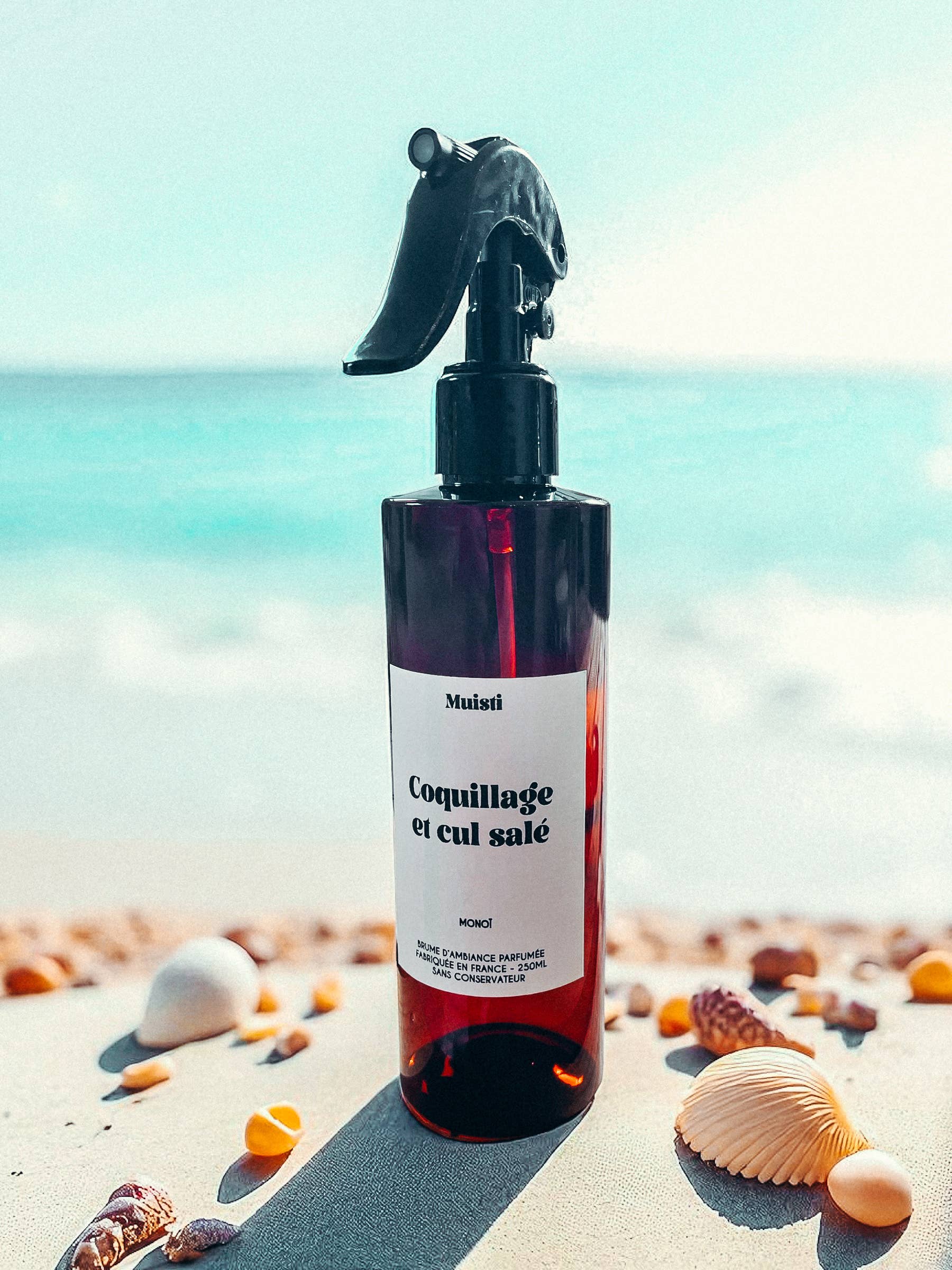Raumspray - Coquillage et cul salé: Monoi