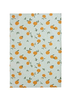 Clementines -  torchon imprime 50x75 en coton
