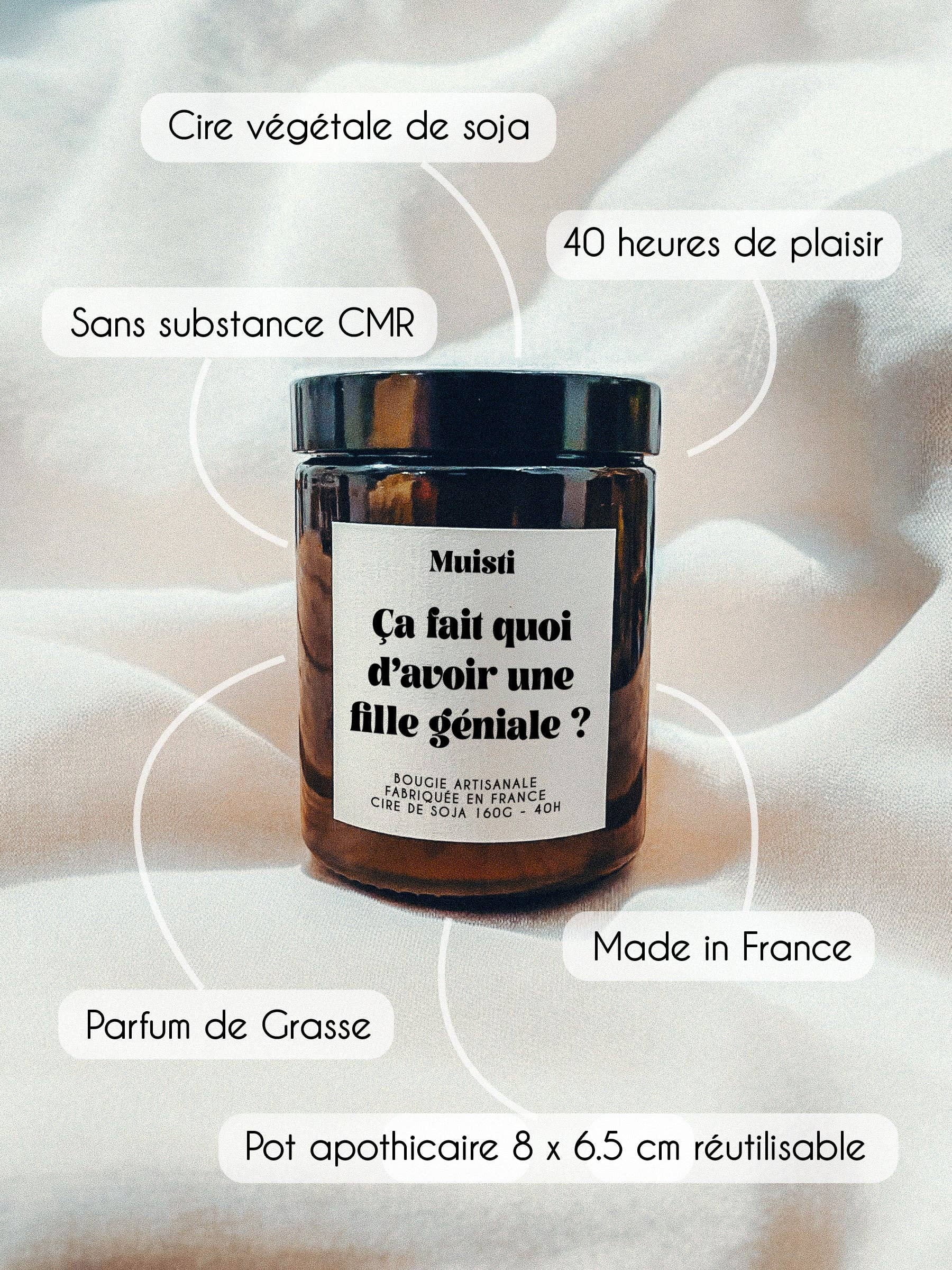 Bougie  -  Musc Blanc