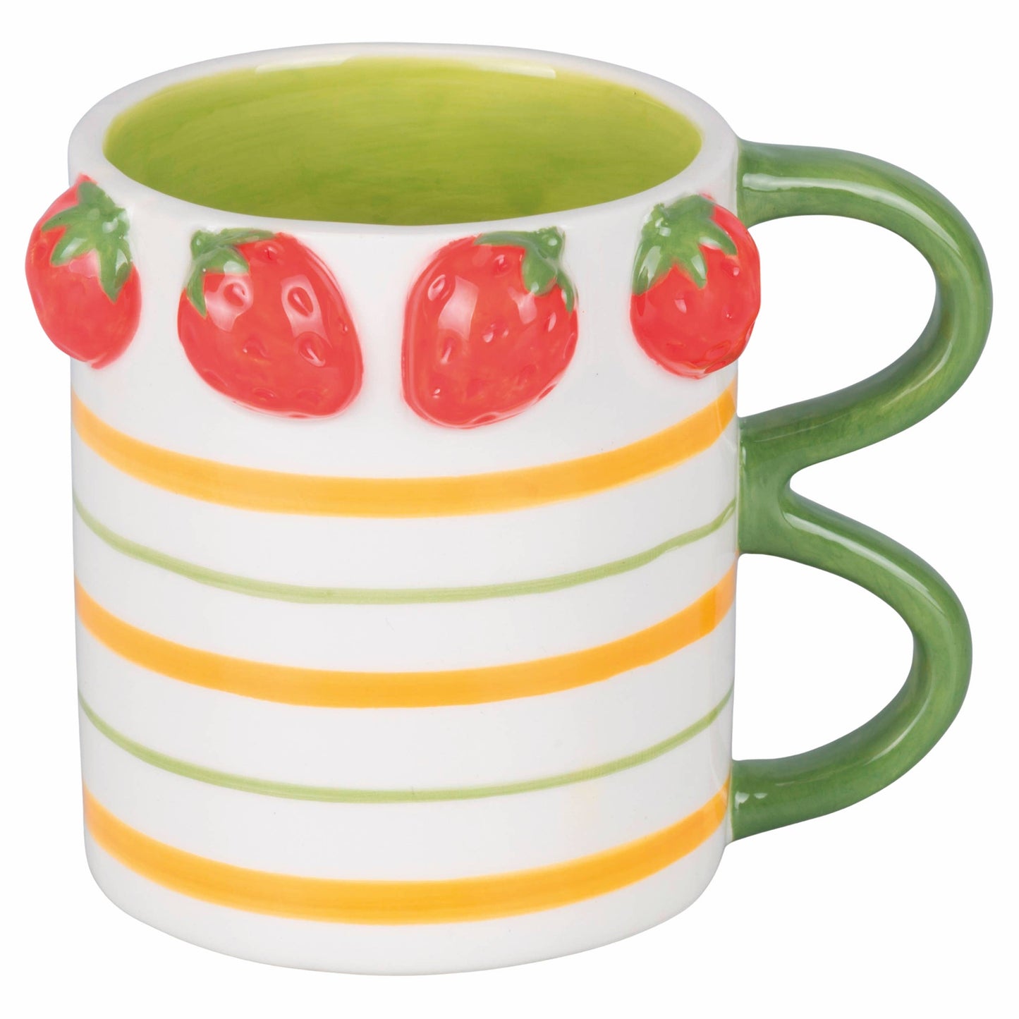 Lot de 2 mugs Fruit Life à fraises