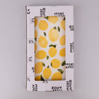 Rechteckiger Teller Fruit Life 2 Modelle 31,5 x 16,5 cm Zitrone